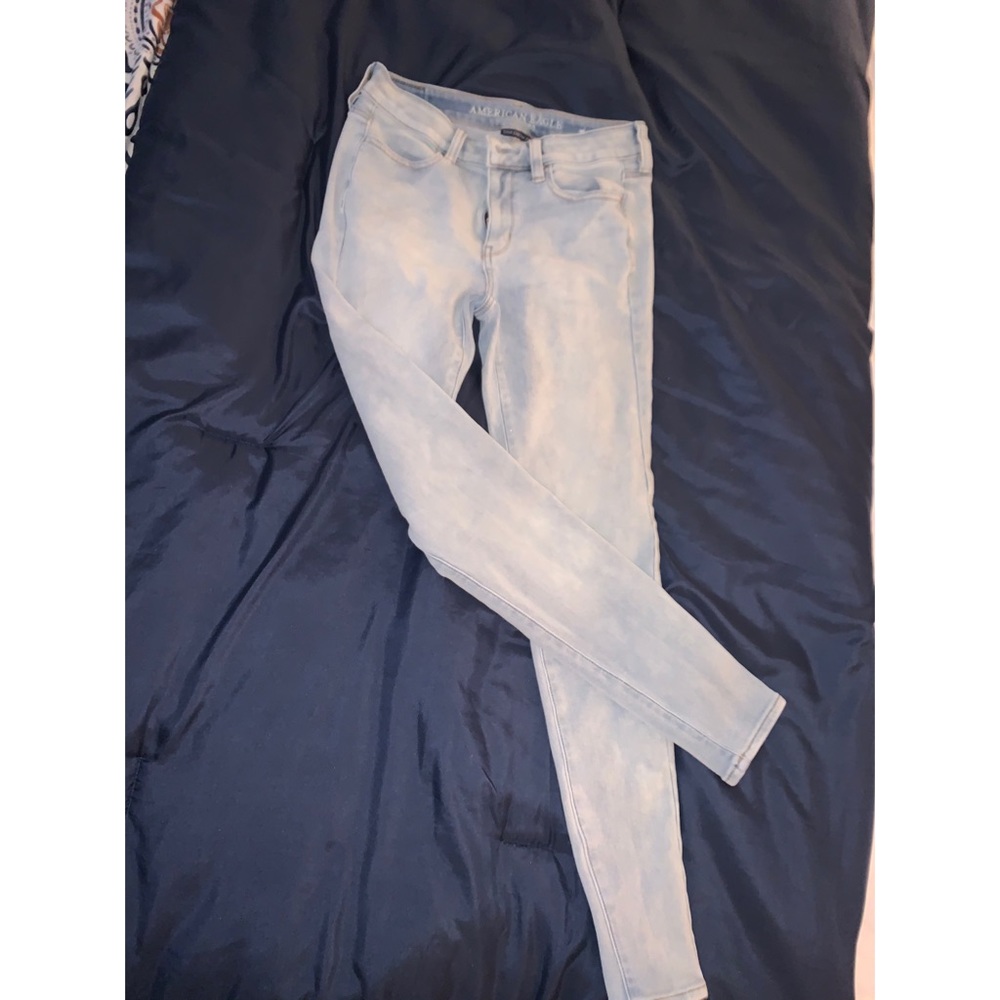 High rise american eagle jeans